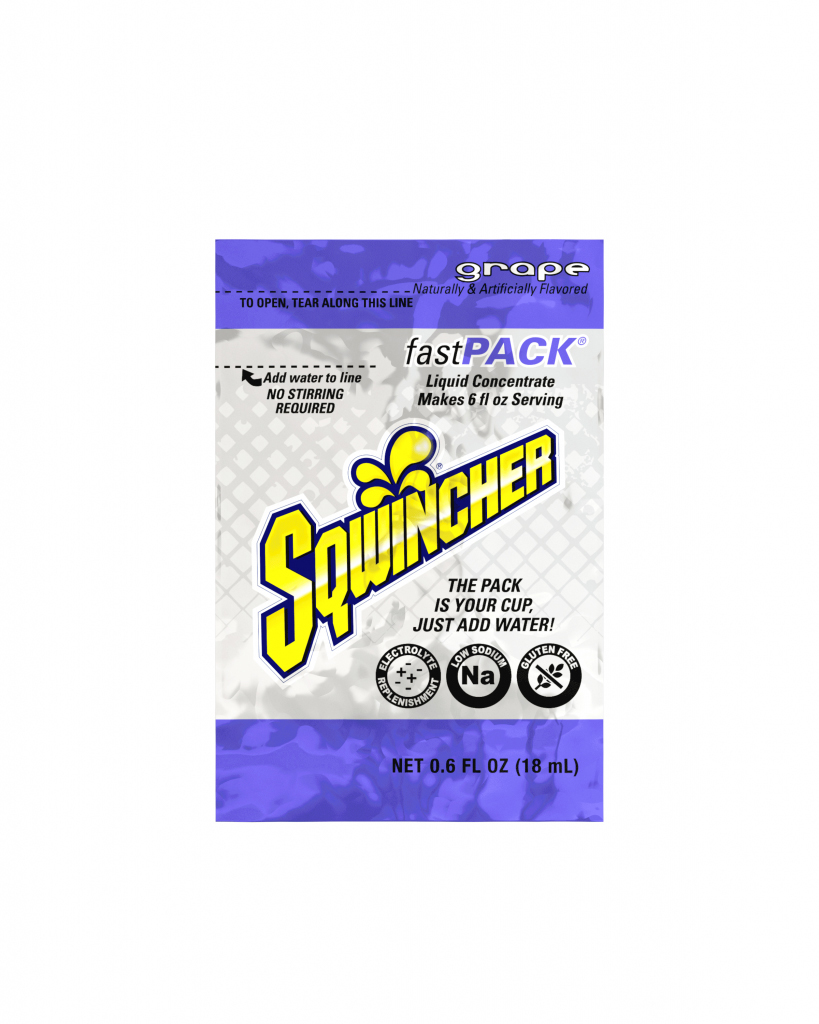 SQWINCHER GRAPE FAST PACK 200/CS - Fast Packs